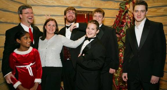 family christmas fun