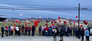 balloon release line of friends