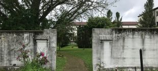 gate at abbey