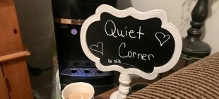quiet corner sign