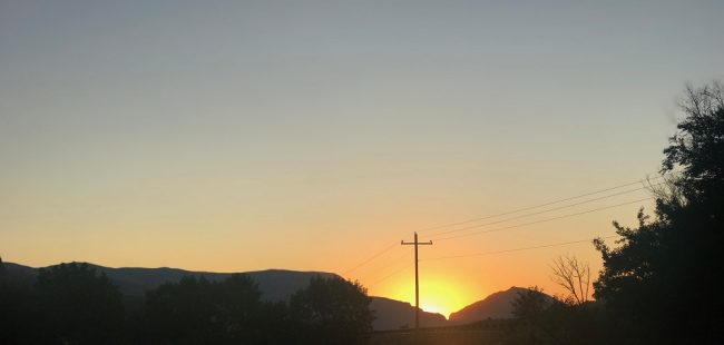 sunrise cross