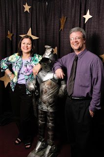 My "Knight" in Shining Armor……..and Tim :)
