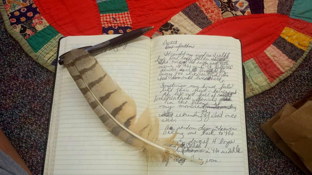 When a Feather Speaks