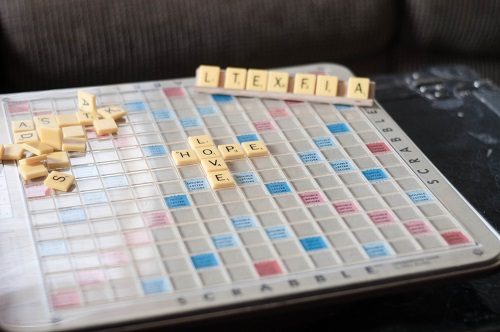 When Scrabble and Social Media Make Life Look Easy But You’re Really Just Trying To Hang Ornaments On Your Tree