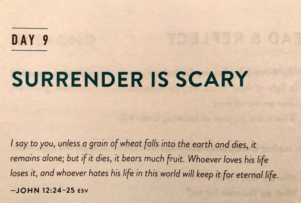 Surrender is Scary